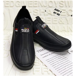 Мужские кроссовки 6101-1 черные
