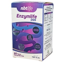 NBT Life Enzymlife DGS Takviye Edici Gıda 60 Kapsül