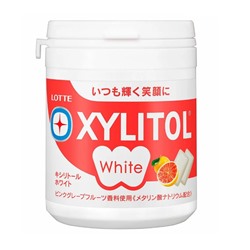 Жевательная резинка XYLITOL отбеливающая с ксилитом с ароматом грейпфрута 143 гр