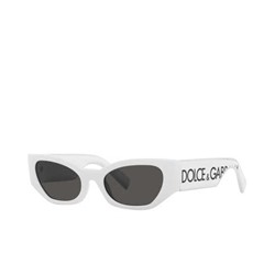 Dolce & Gabbana Women's White Cat-Eye Sunglasses, Dolce & Gabbana