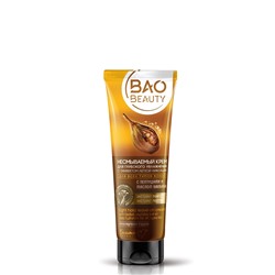 BAOBEAUTY Крем несмываемый для глубокого увлажнения с эффектом легкой фиксации  для все типов волос с пептидами и маслом баобаба 100г