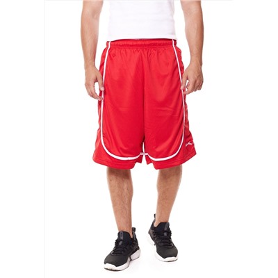 К1Х | Шорты мужские баскетбольные Kickz Hardwood League Uniform 7401-0003/6112 Красный/Белый