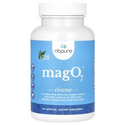 NB Pure, MagO7, средство для чистки и детоксикации пищеварительного тракта, 90 капсул