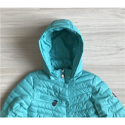 М.ZY 71 Куртка Moncler бирюзовая (116,122,134, 140)