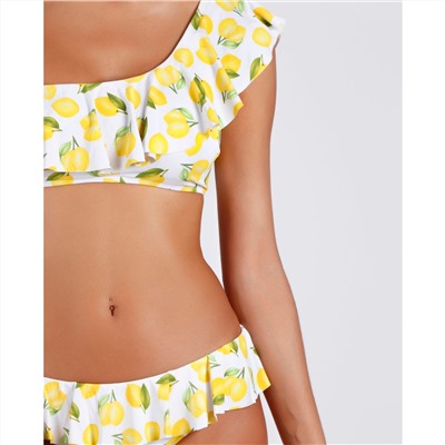 Admas - bikini Lemons - blanco y amarillo