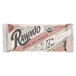 Rawmio, Essential Bar, органический необработанный шоколад, 72% какао, кето, 30 г (1,1 унции)