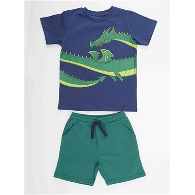 MSHB&G Комплект футболки и шорт для мальчика Dragon Boy