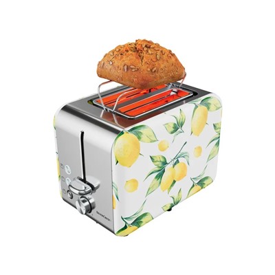 SILVERCREST Toaster, mit integriertem Brötchenaufsatz, aus Edelstahl
