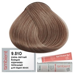 Крем-краска для волос AMBIENT 9.810, Tefia