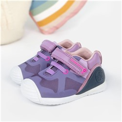 Biomecanics - sneakers altas - lila y rosa