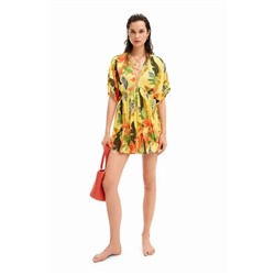 Tropical tunic dress