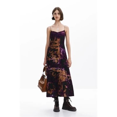 2-in-1 midi dress