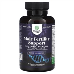 Nature's Craft, Men Support, средство для улучшения фертильности, 90 капсул