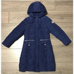 М.1839 Пальто Moncler темно синее (140,146,152,158,164)