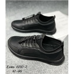 Мужские кроссовки 6110-2 черные
