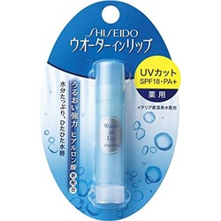 Бальзам для губ SHISEIDO без цвета и запаха, с УФ-фильтром SPF18+ стик 3,5гр/48