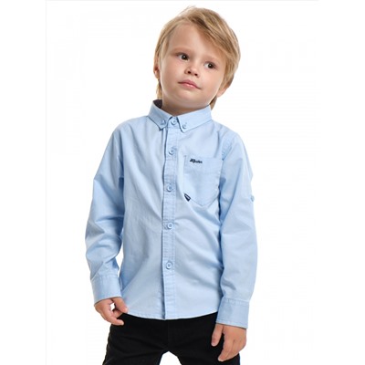 Нарядная рубашка для мальчика Hipster (98-122см) 33-G2508-3(2) голубой