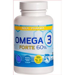 NIKA-PHARMA Omega-3 Forte  60% № 60 ХАЛЯЛЬ