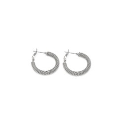 SPRING HOOP EARRINGS