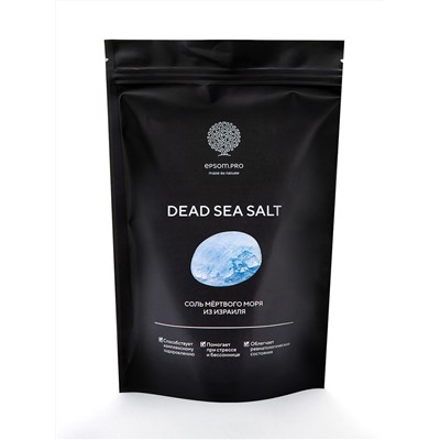 Соль Мёртвого моря из Израиля "DEAD SEA SALT" 7,5 кг