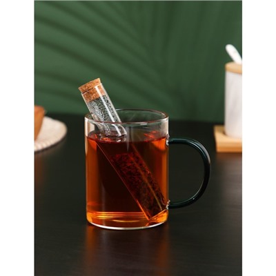Набор стеклянный для заваривания чая BellaTenero «Алхимия», 2 предмета: сито 30 мл, кружка 250 мл