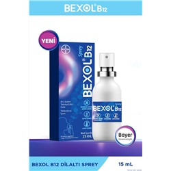 Bexol B12 Dilaltı Sprey, 15 ml B12 Vitamini Içeren Takviye Edici Gıda 8699546650088