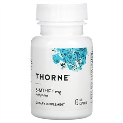 Thorne, 5-метилтетрагидрофолат, 1 мг, 60 капсул