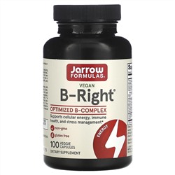 Jarrow Formulas, B-Right, 100 растительных капсул