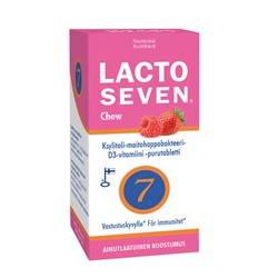 Кисломолочные бактерии Lacto Seven (малина, клубника) 50 шт