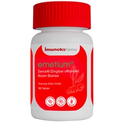 İmuneks Emetium 50 mg 15 Tablet