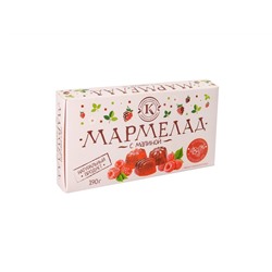 Мармелад желейно-фруктовый "С малиной" 190 гр.