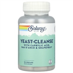 Solaray, Yeast-Cleanse ™, 90 вегетарианских капсул