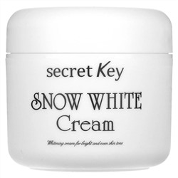 Secret Key, Snow White Cream, отбеливающий крем, 50 г (1,76 унции)