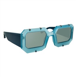 Markus Lupfer - gafas de sol para mujer - azul - lentes: azul - UV: categoría 1