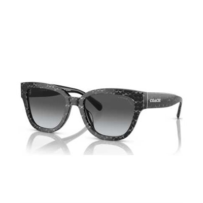 Coach Women's Grey Butterfly Sunglasses, Coach