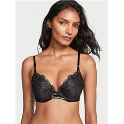 Rose Embroidery Push-Up Bra