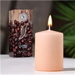 Свеча ароматическая "Утренний кофе ", 4×6 см, в коробке