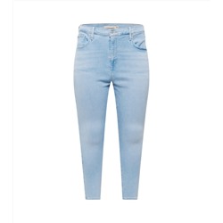 Женские джинсы LEVI'S PLUS Mile High SS, модные джинсовые брюки больших размеров 42516532 синие