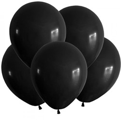 Воздушный шар 10 дюймов / Черный