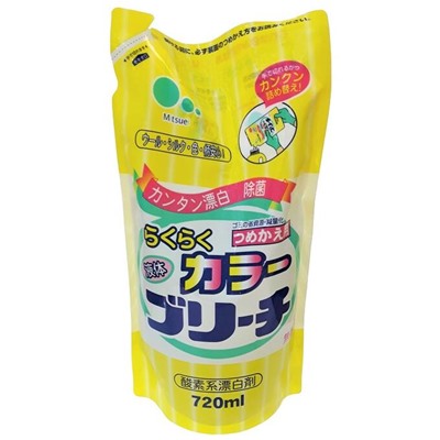 Mitsuei Oxygen Bleach Кислородный отбелив для трудновыв пятен бел, цвет и делик тканей мяг уп 720 мл
