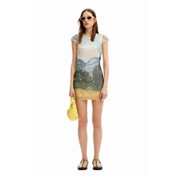 Van Gogh short dress