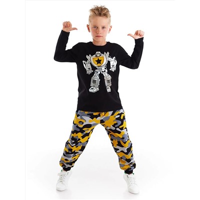 MSHB&G Комплект брюк для мальчика с камуфляжным принтом Robot