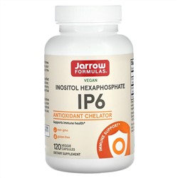 Jarrow Formulas, IP6 для веганов, 120 растительных капсул