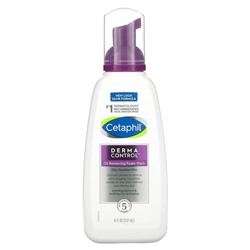 Cetaphil, Derma Control, Oil Removing Foam Wash, Oily, Sensitive Skin, 8 fl oz (237 ml)