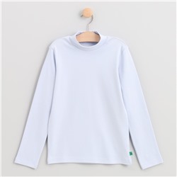 T-Shirt - 100% Baumwolle - blassblau
