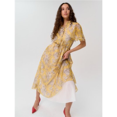 Платье женское 12421-35052 yellow