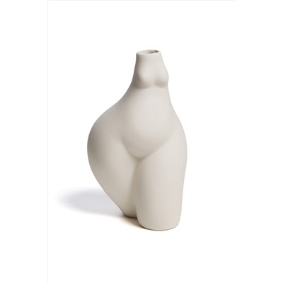 Ваза керамическая в форме женской фигуры ваза декоративная ваза для цветов "Игра теней" Nothing Shop #853653
