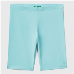Shorts - Baumwolle - himmelblau