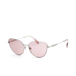 Burberry Women's Silver Cat-Eye Sunglasses, Burberry