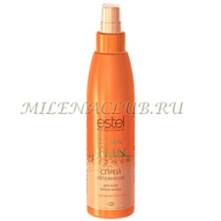 Estel Спрей «Увлажнение. Защита от UV-лучей» для всех типов волос CUREX SUN FLOWER, 200 мл